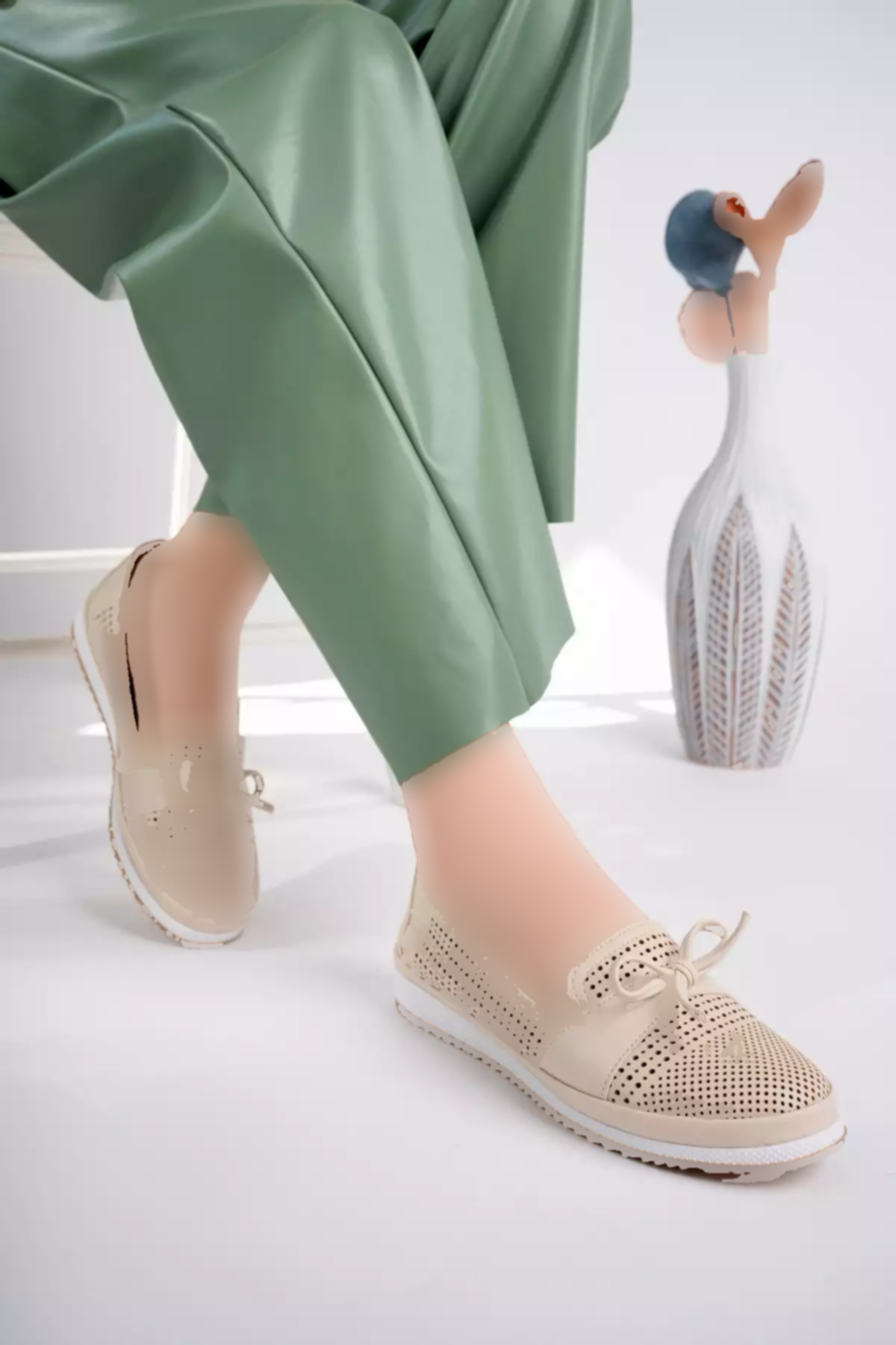 کفش عروسکی مجلسی راحتی ارتوپدیک کامل زنانه برند StWenn کد 1753612865