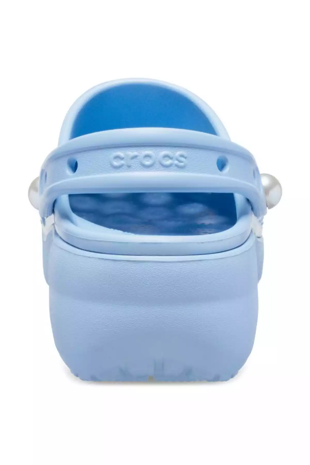 دمپایی کلاسیک مروارید پلتفرم آبی زنانه برند Crocs کد 1753479063