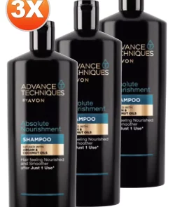 ست شامپو روغن تغذیه کننده آرگان 700میلی لیتر نارگیل سه تایی برند Avon کد 1753623066
