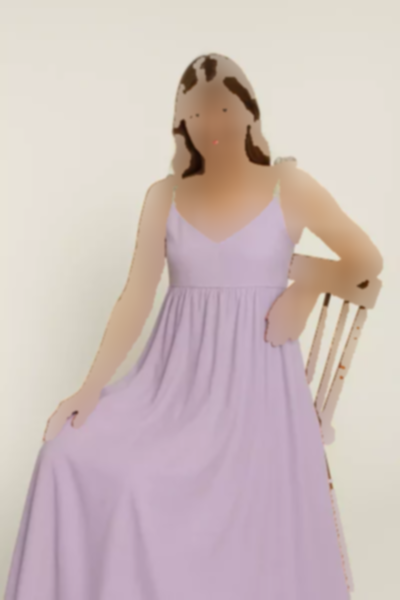 پیراهن نیلی برند Lyn Mama کد 1753850525