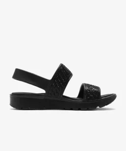 صندل 111531bbk مشکی زنانه مسحور کردن پوتین برند Skechers کد 1753266732