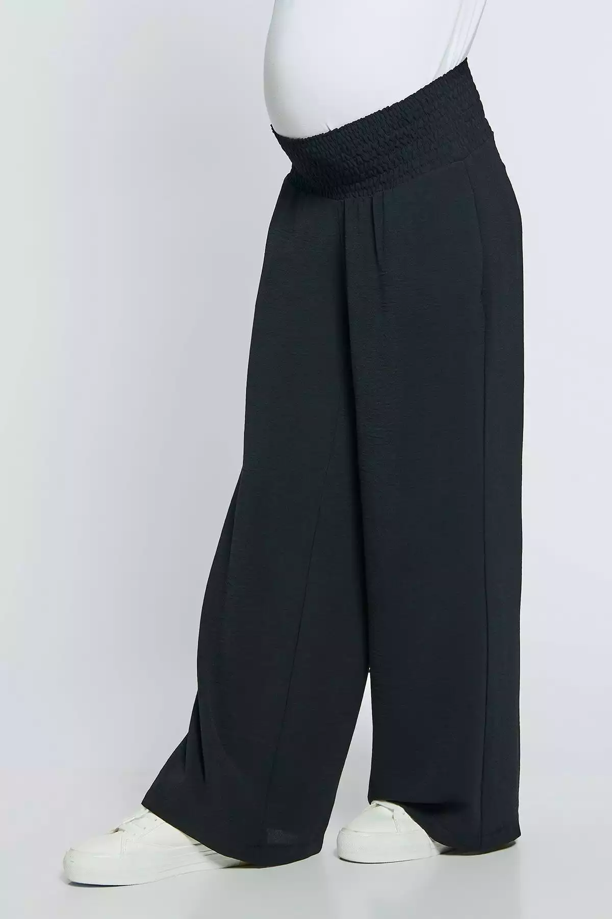 شلوار بارداری مشکی کلاغ سیاه برند Lyn Mama کد 1753850467