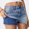 دامن شلوارک جین برند Stradivarius کد 1753353067