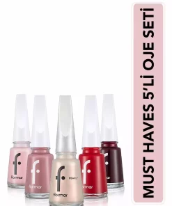 لاک ناخن ست دارند ۰ برند Flormar کد 1753636325