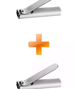 قیچی ناخن فولادی ضد زنگ 2عدد طاق برند Xiaomi کد 1753786386