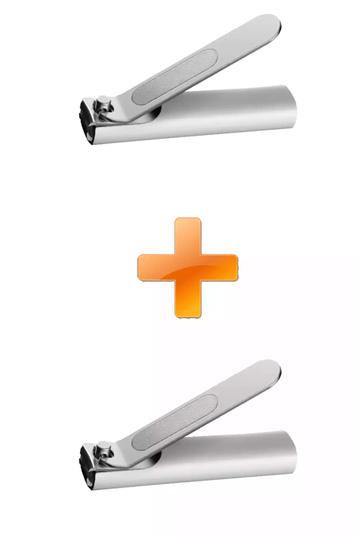 قیچی ناخن فولادی ضد زنگ 2عدد طاق برند Xiaomi کد 1753786386