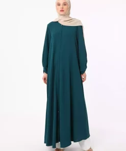 زمردی تیره رفکا اورکت زیپدار برند Refka کد 1753723265