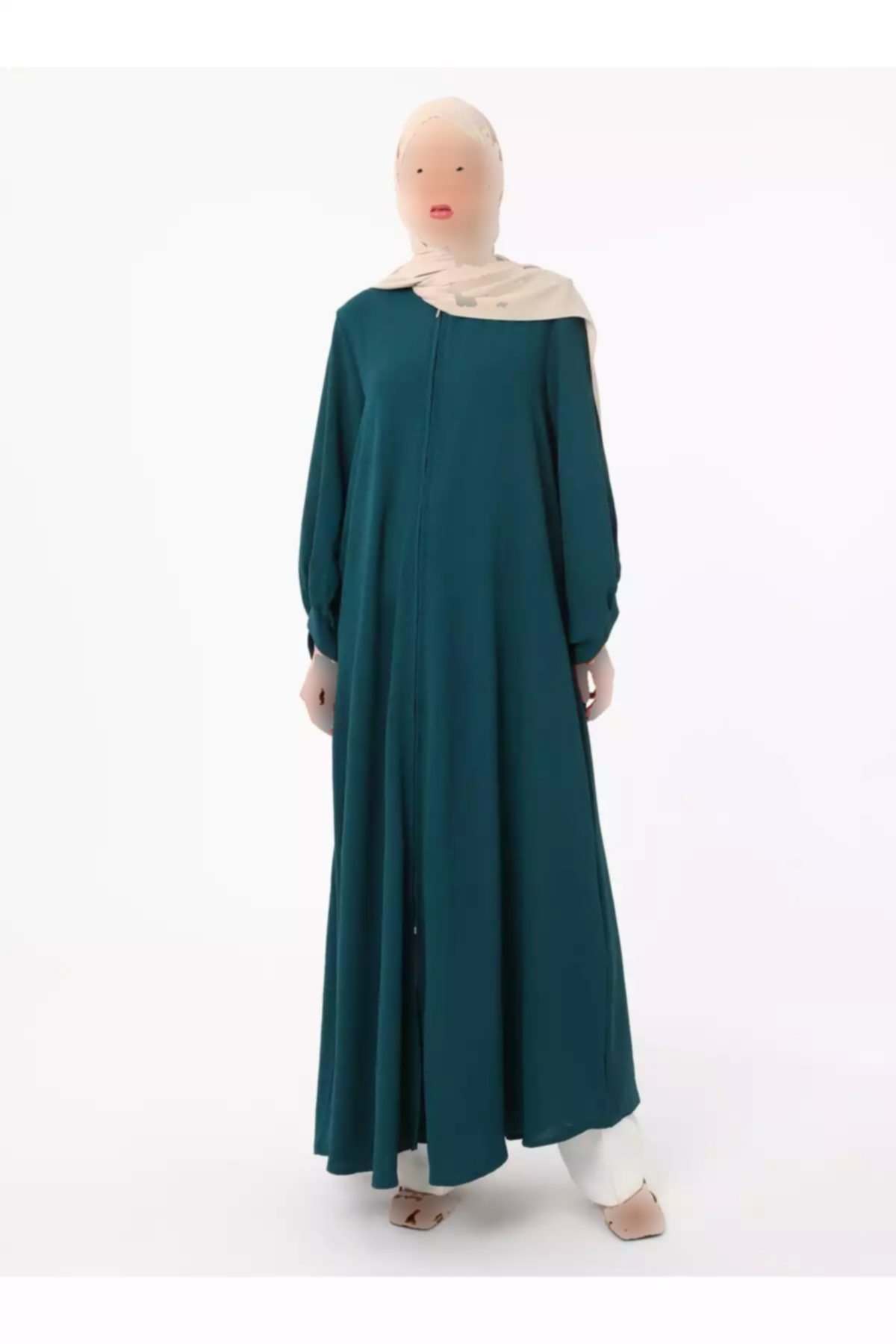 زمردی تیره رفکا اورکت زیپدار برند Refka کد 1753723265