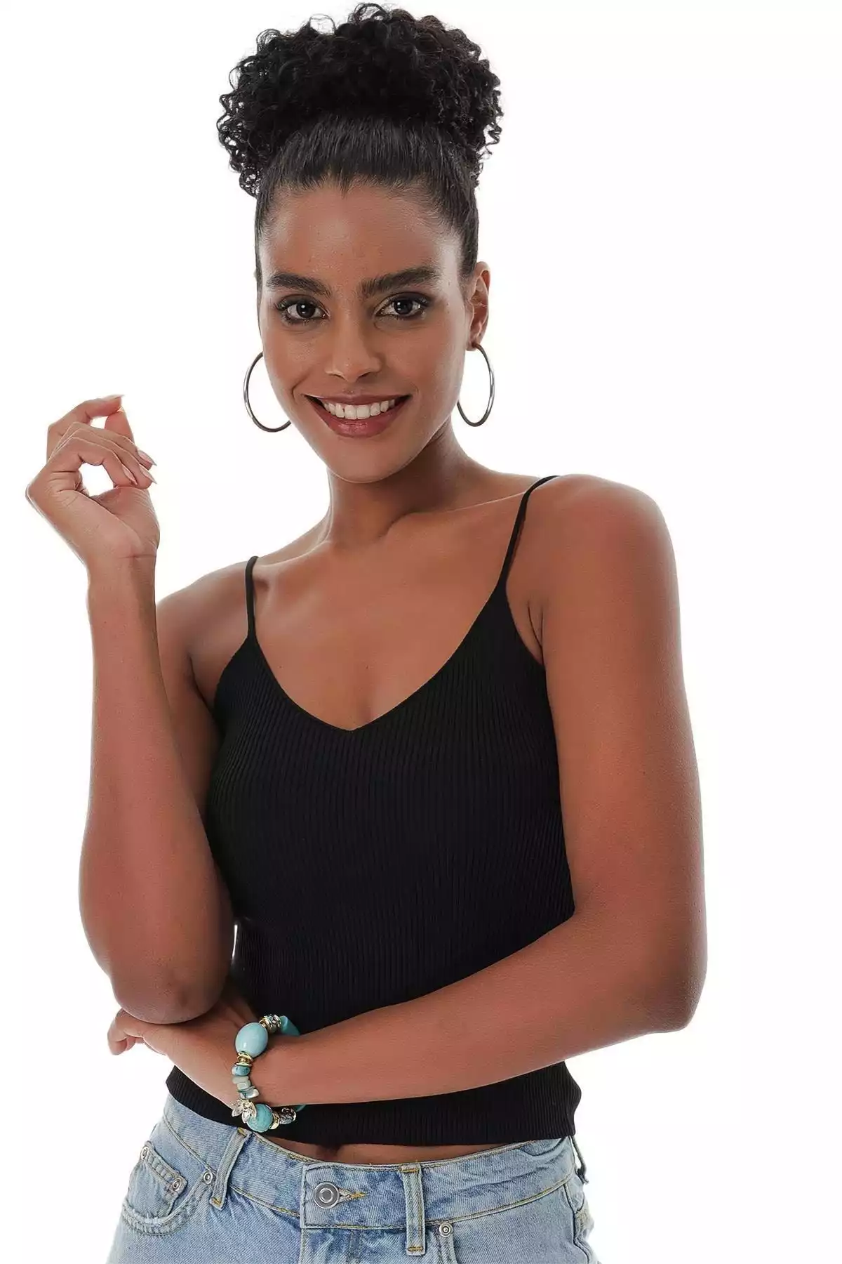 ورزشی بافتنی بنددار مشکی زنانه برند CHUBA کد 1753695671