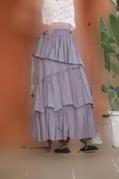 دامن طبقه دار زنانه برند Marjinal کد 1753690867