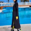 ست مایو اسلامی پوشیده کامل مشکی برند Marina کد 1753523112