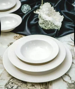 سرویس غذاخوری چینی 24تکه 6نفره برند decovien کد 1753907532