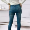 جین لایکرا دور کمر بلند شلوار 90cm برند JANES کد 1753549929