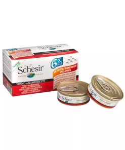6عدد سن گربه میگو چند بسته برند Schesir کد 1753656070