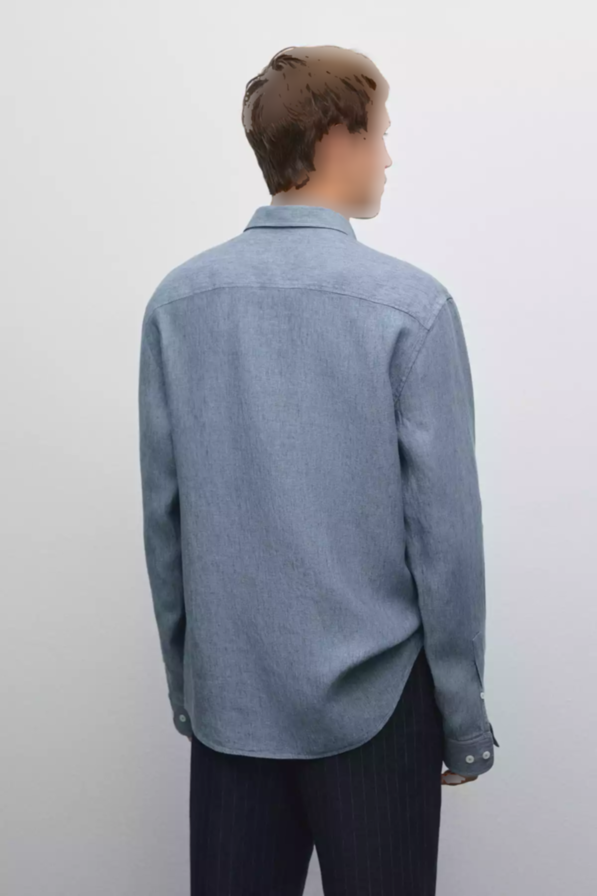 پیراهن متناسب کتان برند Massimo Dutti کد 1751488263