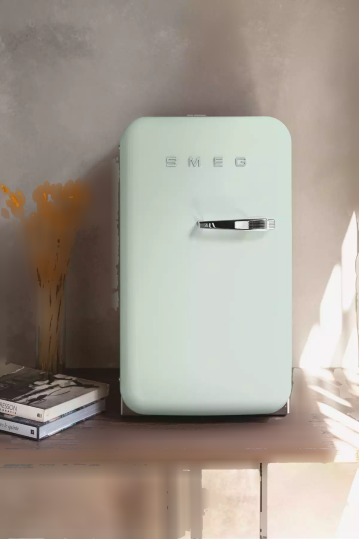کوچک یخچال سبز یکدست سبک برند Smeg کد 1753490530