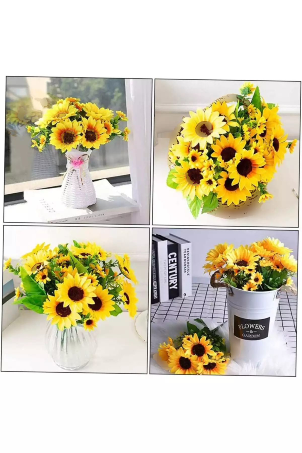 مصنوعی 14گلدار 70 پر شده 42cm برند ALSHOP کد 1753579334