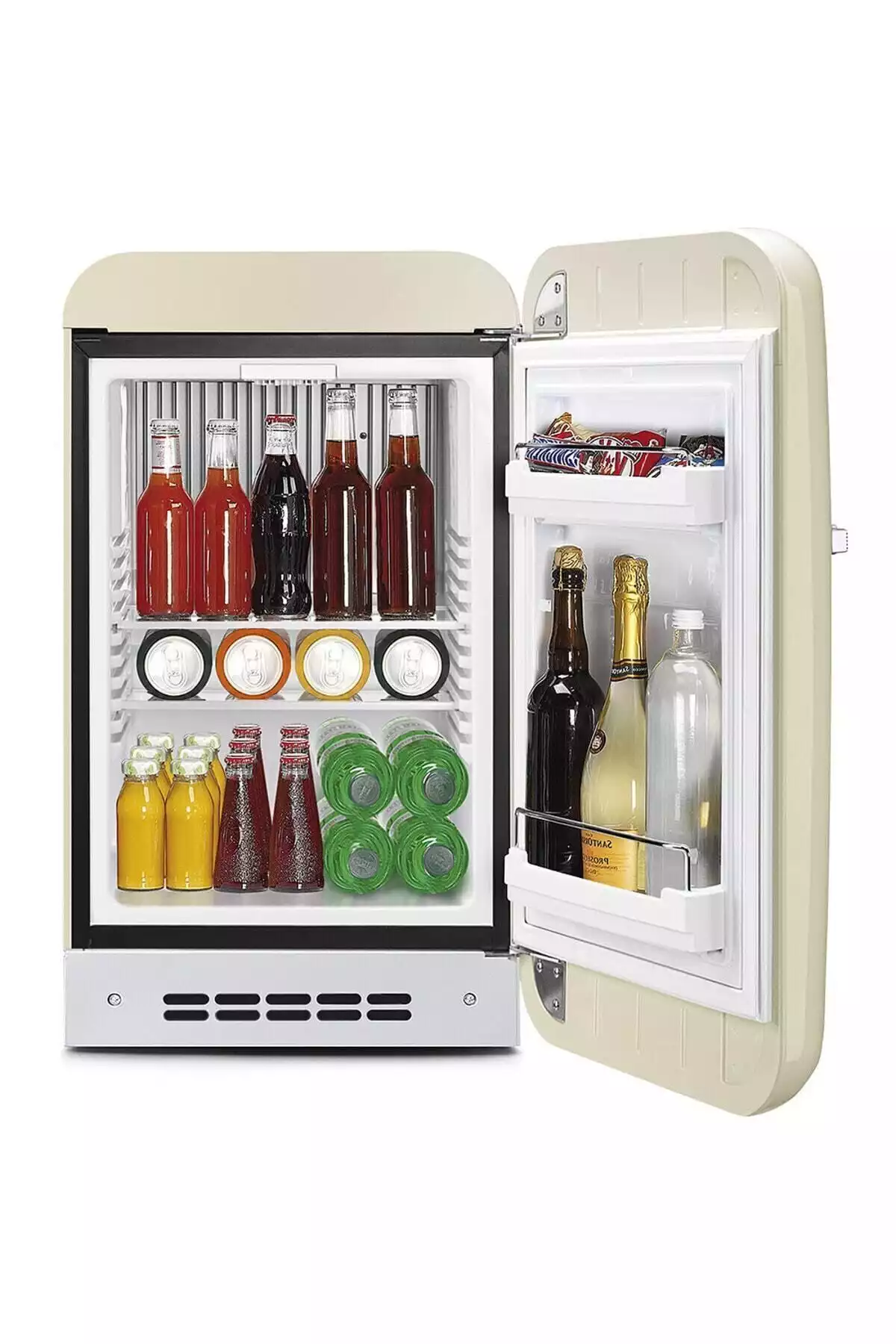 کرم کوچک در یخچال یکدست سبک برند Smeg کد 1753486388
