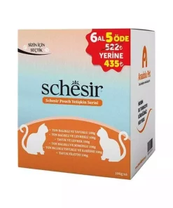 6عدد 1000 5 قصیده 60 گربه آبی سری x غذای کنسرو شده محصولات زراعی برند Schesir کد 1753650680