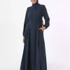 خرقه طرحدار سرمه ای رفکا برند Refka کد 1753721464