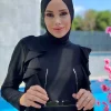 سربند مایو روسری ضربدری 6مشکی برند Remsa Mayo کد 1753760528