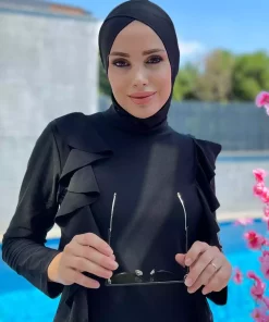 سربند مایو روسری ضربدری 6مشکی برند Remsa Mayo کد 1753760528