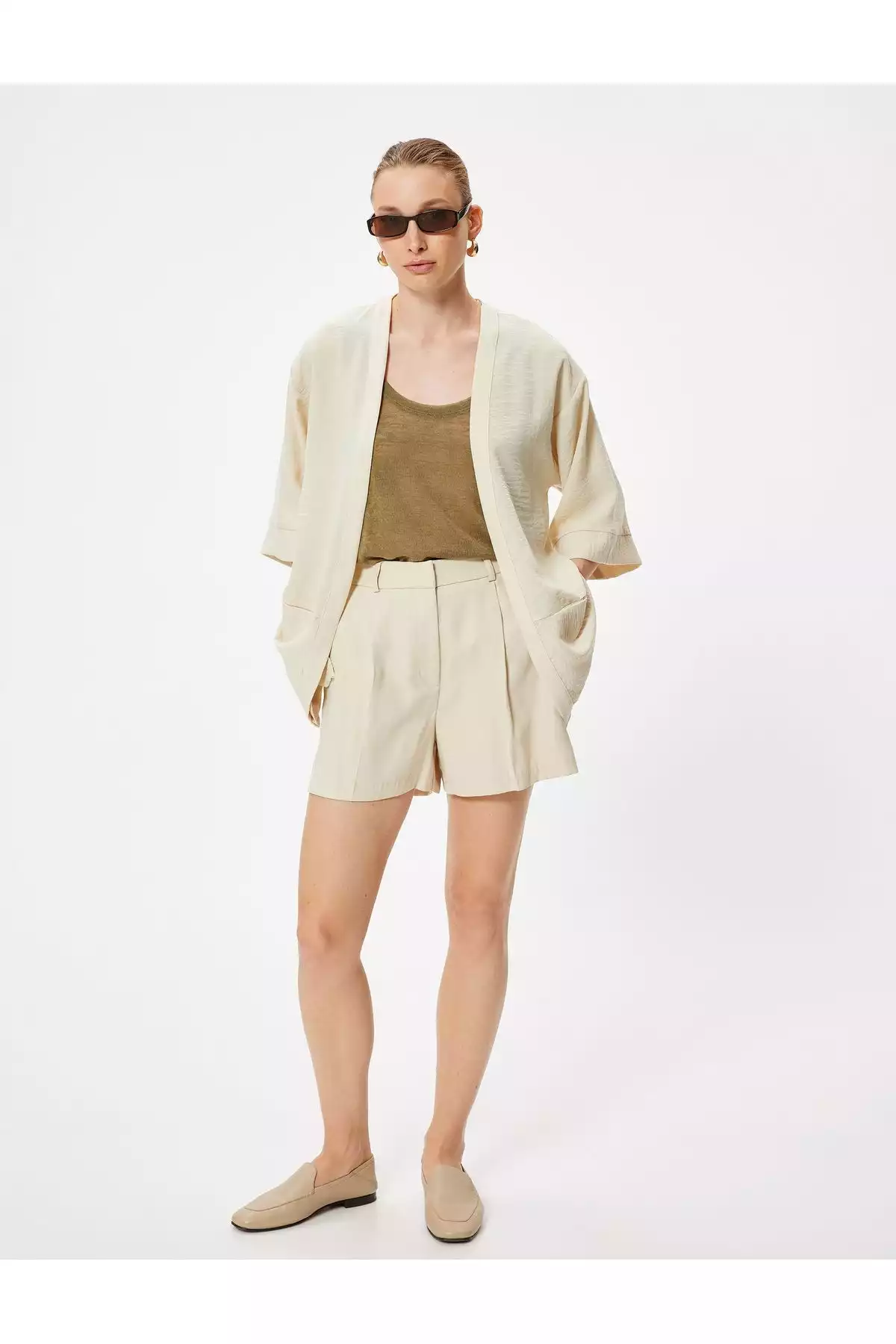 قالب کیمونو گشاد آستین برند Koton کد 1752768725