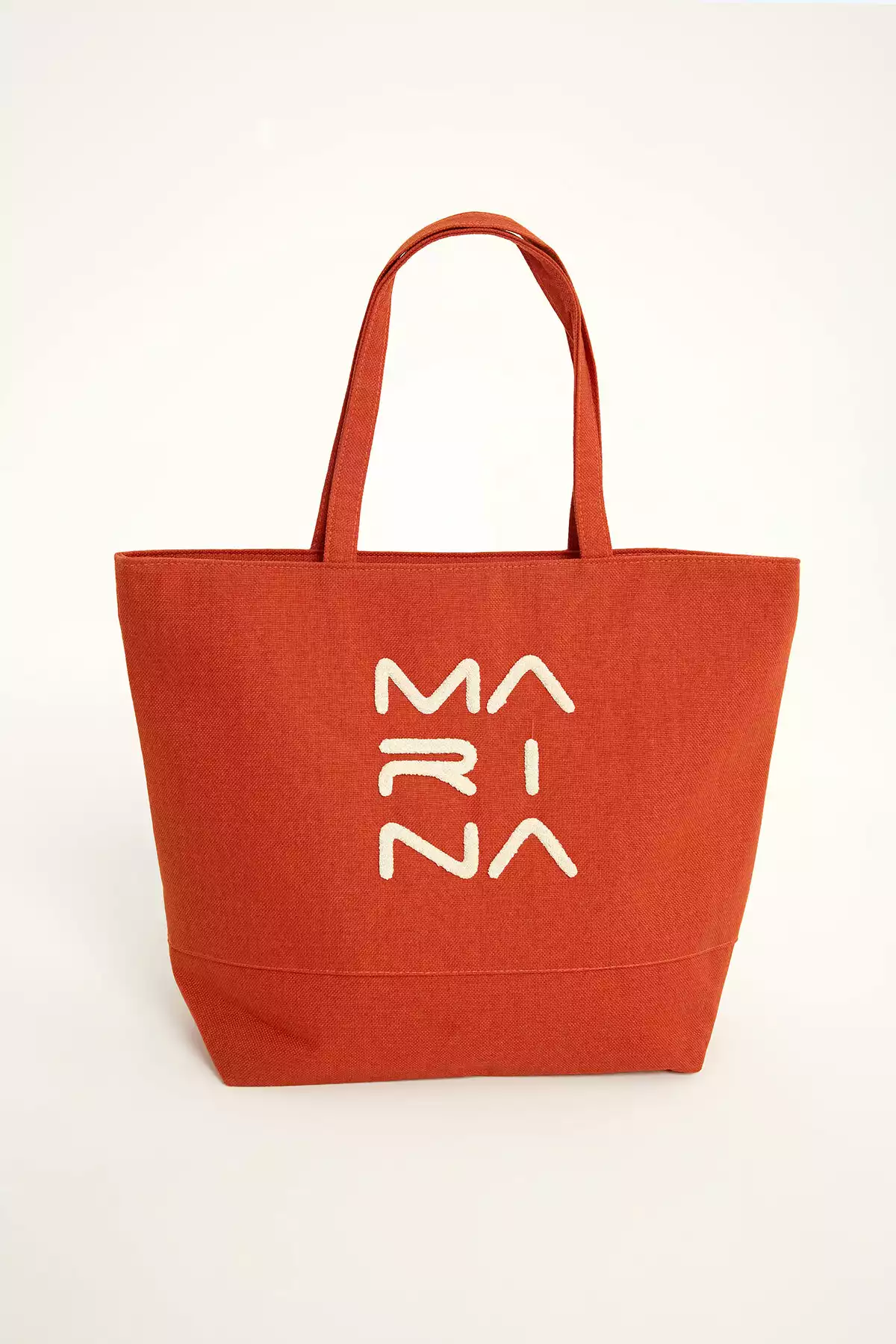 کیف دوشی آستردار نارنجی زیپدار برند Marina کد 1753529524