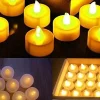 جا شمعی باتری دار نورانی مدل 24عدد برند ALSHOP کد 1753576569