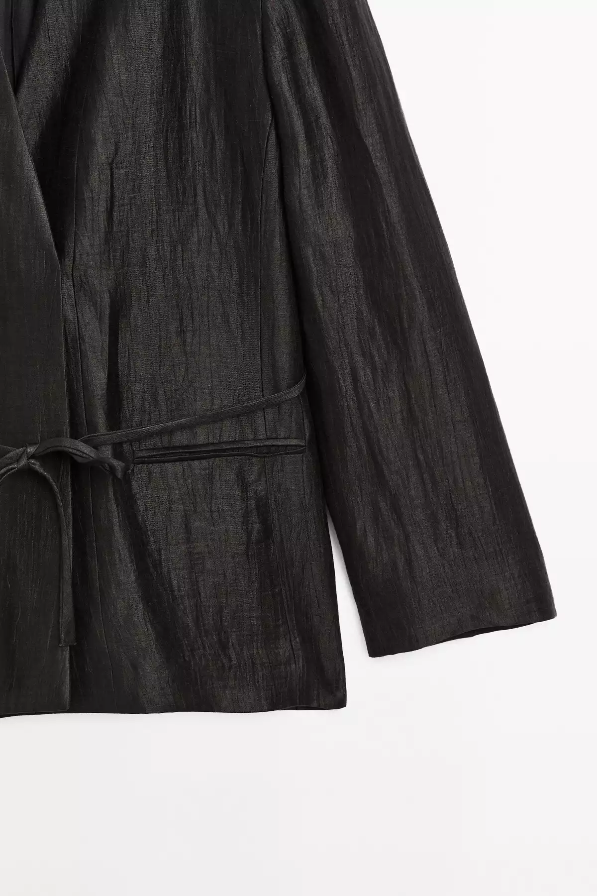 کیمونو کتان بند دار برند Massimo Dutti کد 1752758828