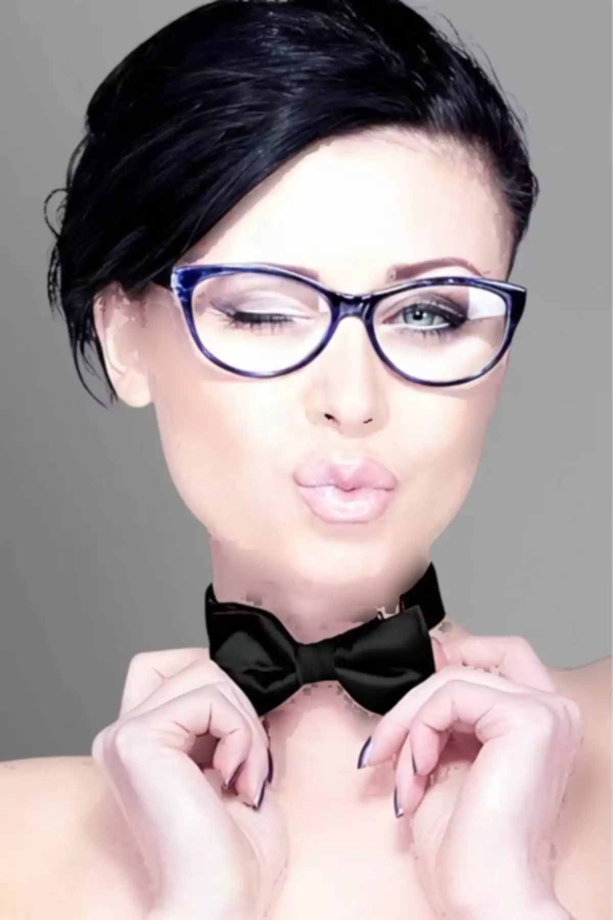 پاپیون ساتن تک رنگ زنانه برند Uniquetrenders کد 1755562269