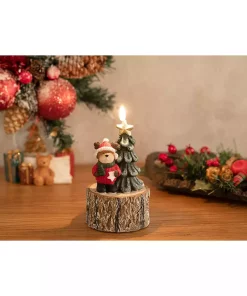 شمع قرمز کریسمس سانتی متر برند English Home کد 1754460323