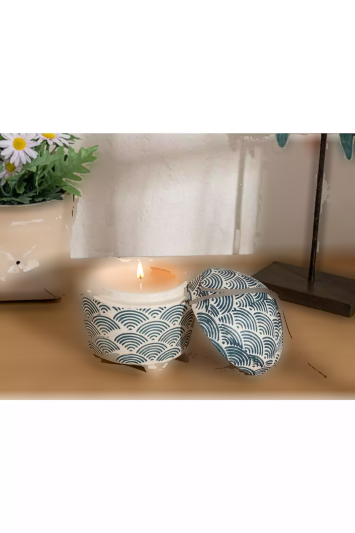 شمع معطر 185گرم سرمه ای برند English Home کد 1754465467