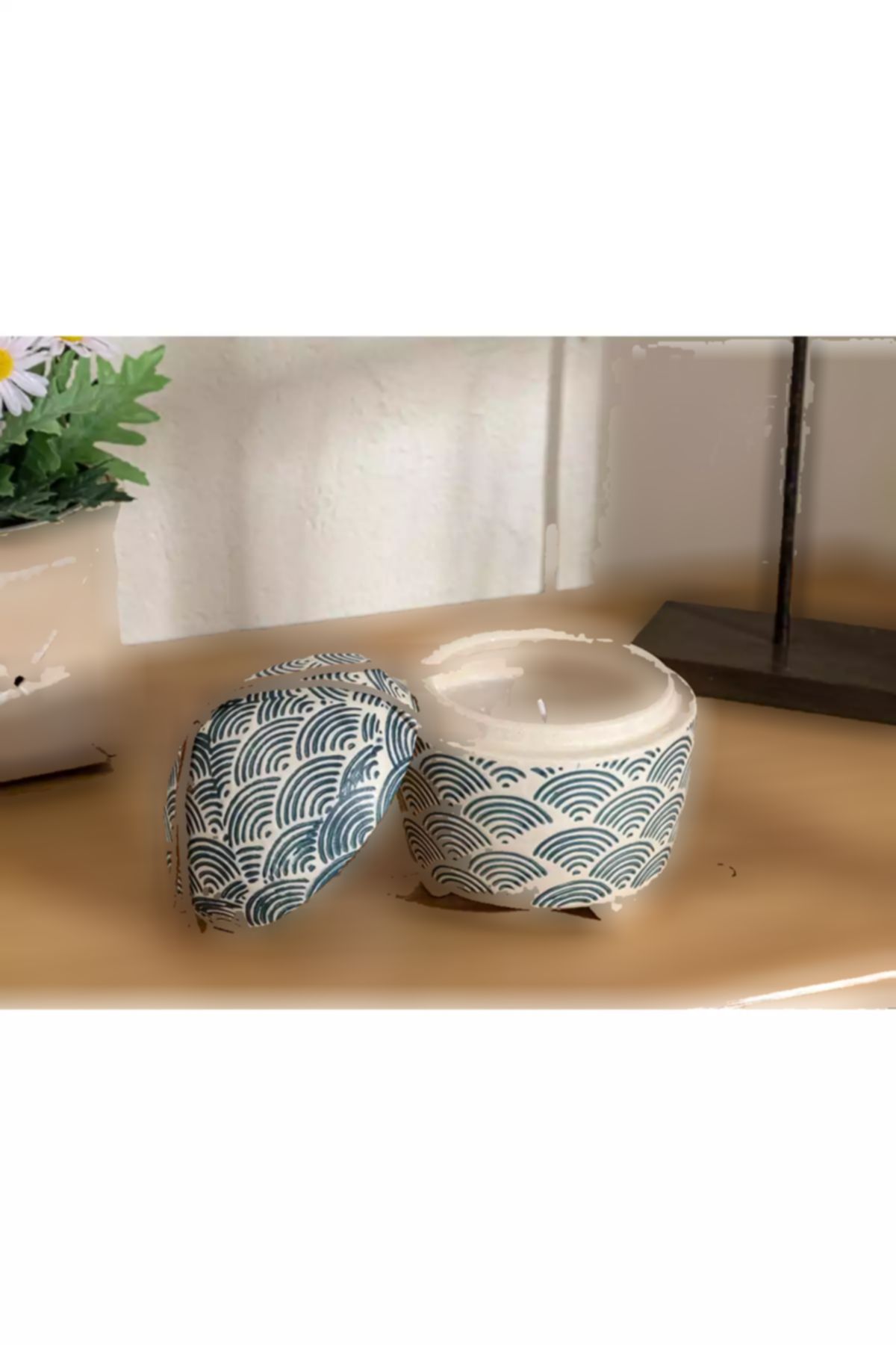 شمع معطر 185گرم سرمه ای برند English Home کد 1754465467