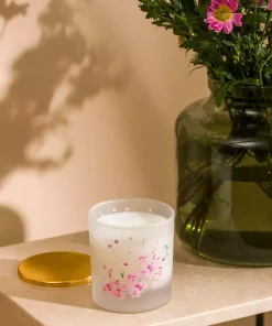 شمع لیوان گلدار خانه 190گرم چاپی برند LC Waikiki کد 1754465471