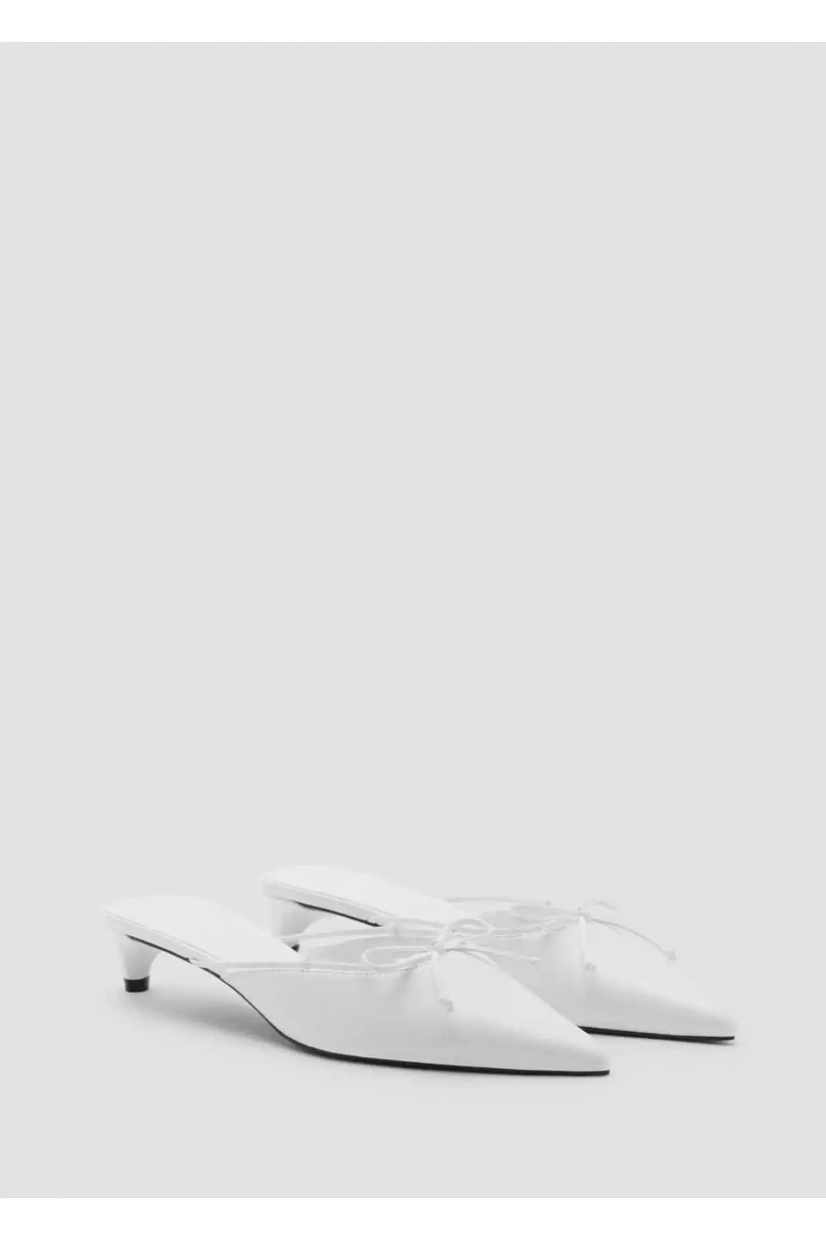 کفش پاشنه بلند بند طرحدار بچه گربه برند MANGO کد 1754164938