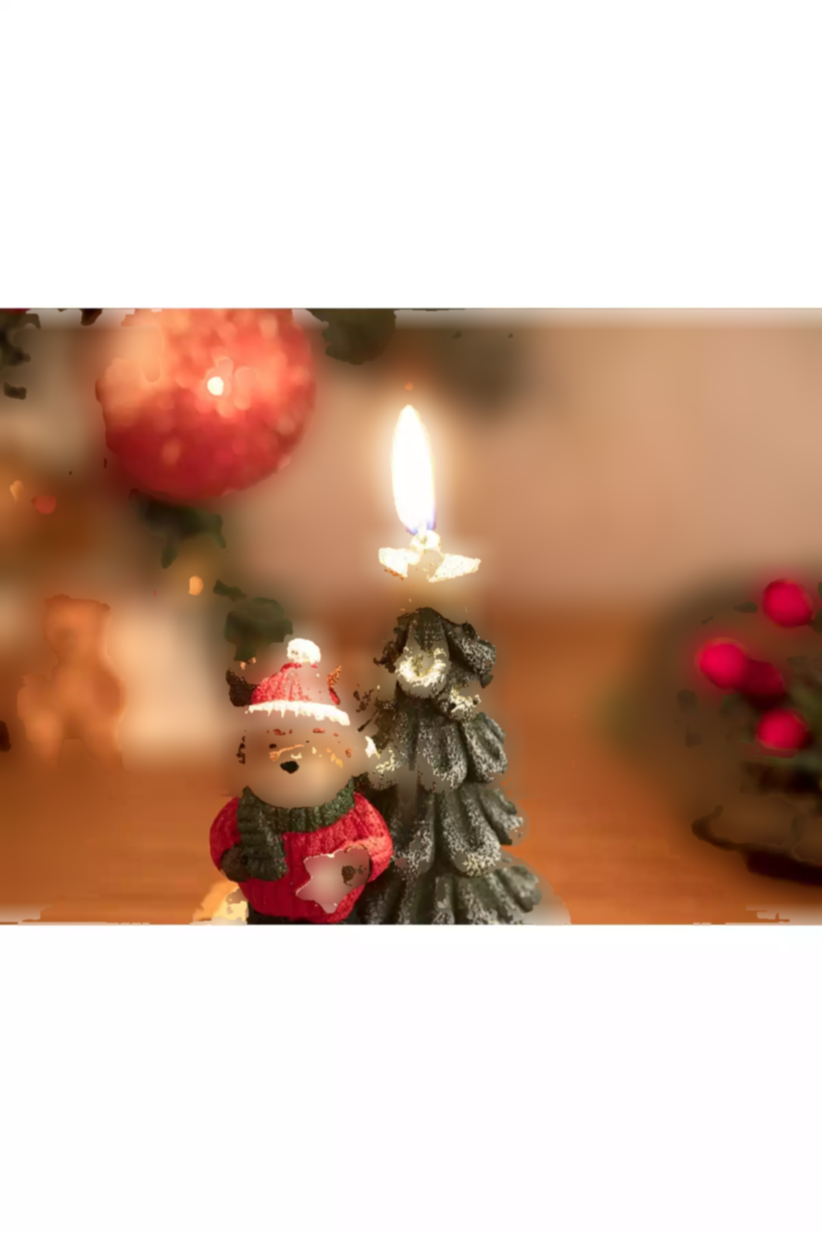 شمع قرمز کریسمس سانتی متر برند English Home کد 1754460323