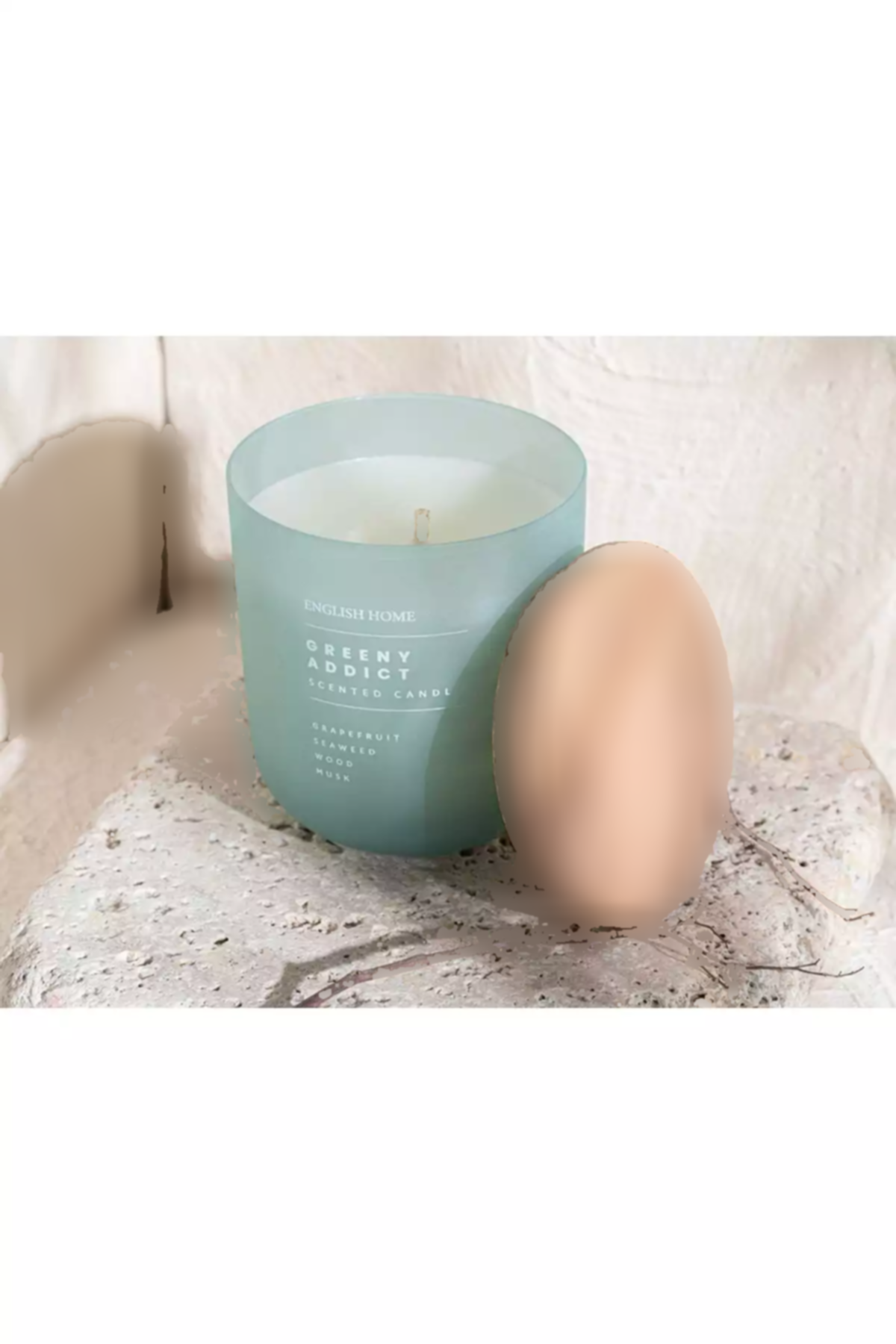 شمع معطر 280گرم نعنایی رنگ سبز برند English Home کد 1754462591