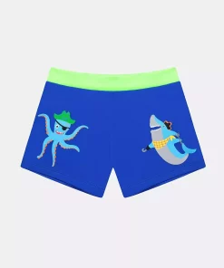 مایو اختاپوس طرح‎دار دزد دریایی پسرانه آبی تیره برند Penti کد 1754188269