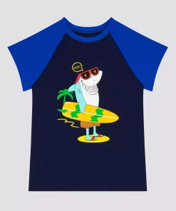 مایو بالا طرح‎دار تمساح پسرانه برند Penti کد 1754220065