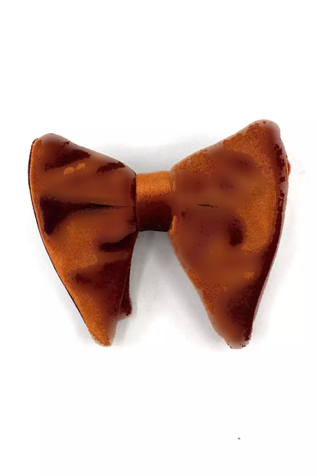 پاپیون ساده مخملی رنگ آجری برند Kravatkolik کد 1756068075