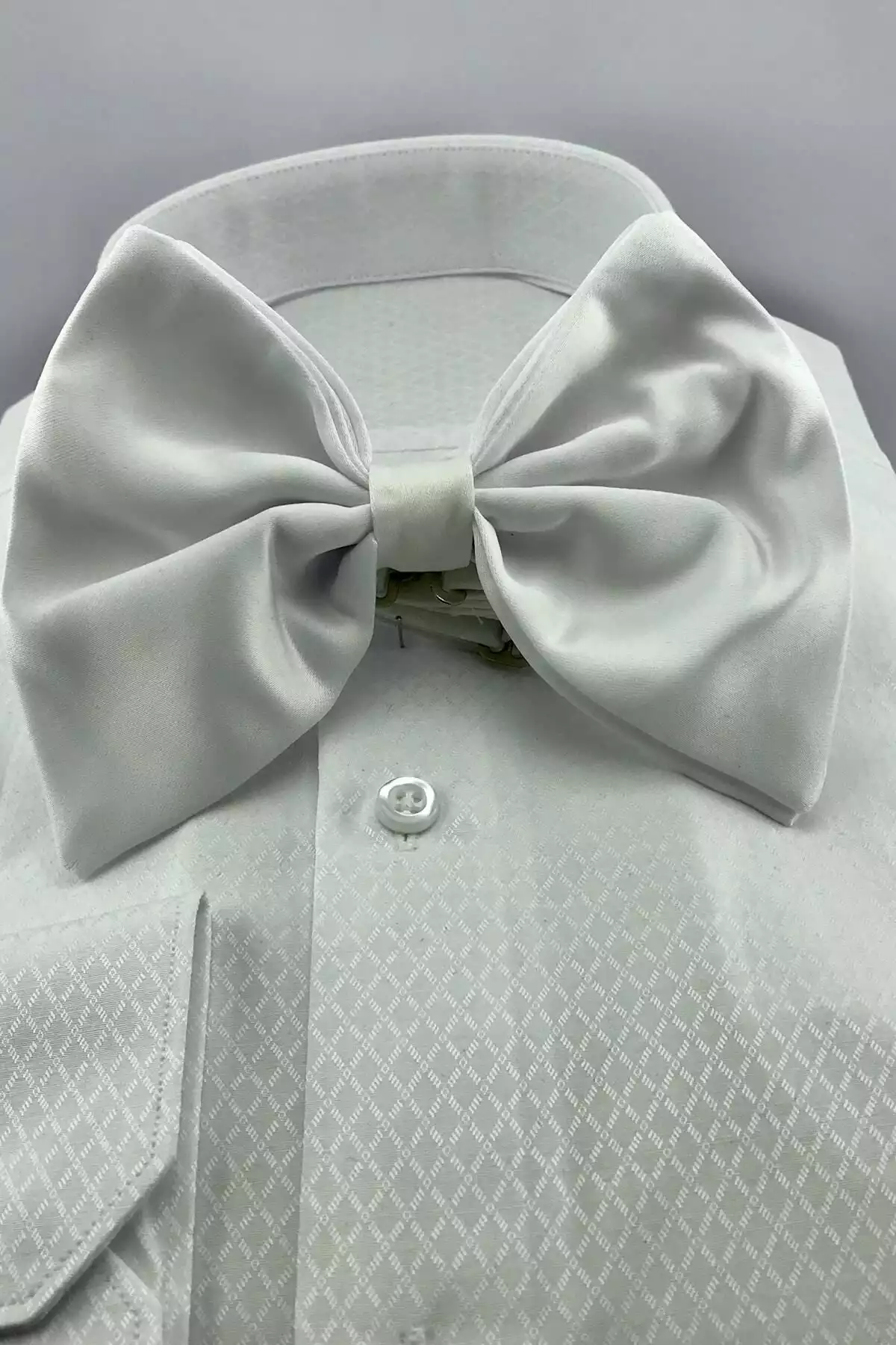 پاپیون بزرگ فیل سفید برند Zaim Aksesuar کد 1755601926