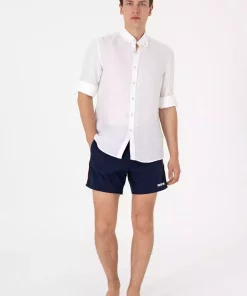 شلوارک ساحلی سرمه ای مردانه برند U.S. Polo Assn. کد 1754223668