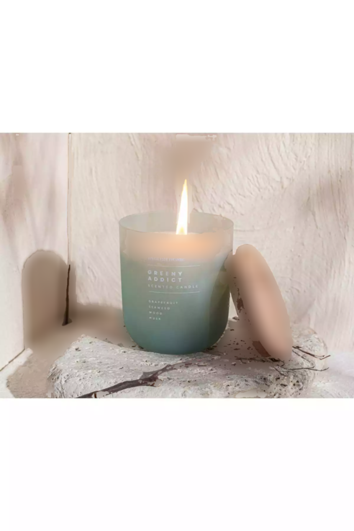 شمع معطر 280گرم نعنایی رنگ سبز برند English Home کد 1754462591