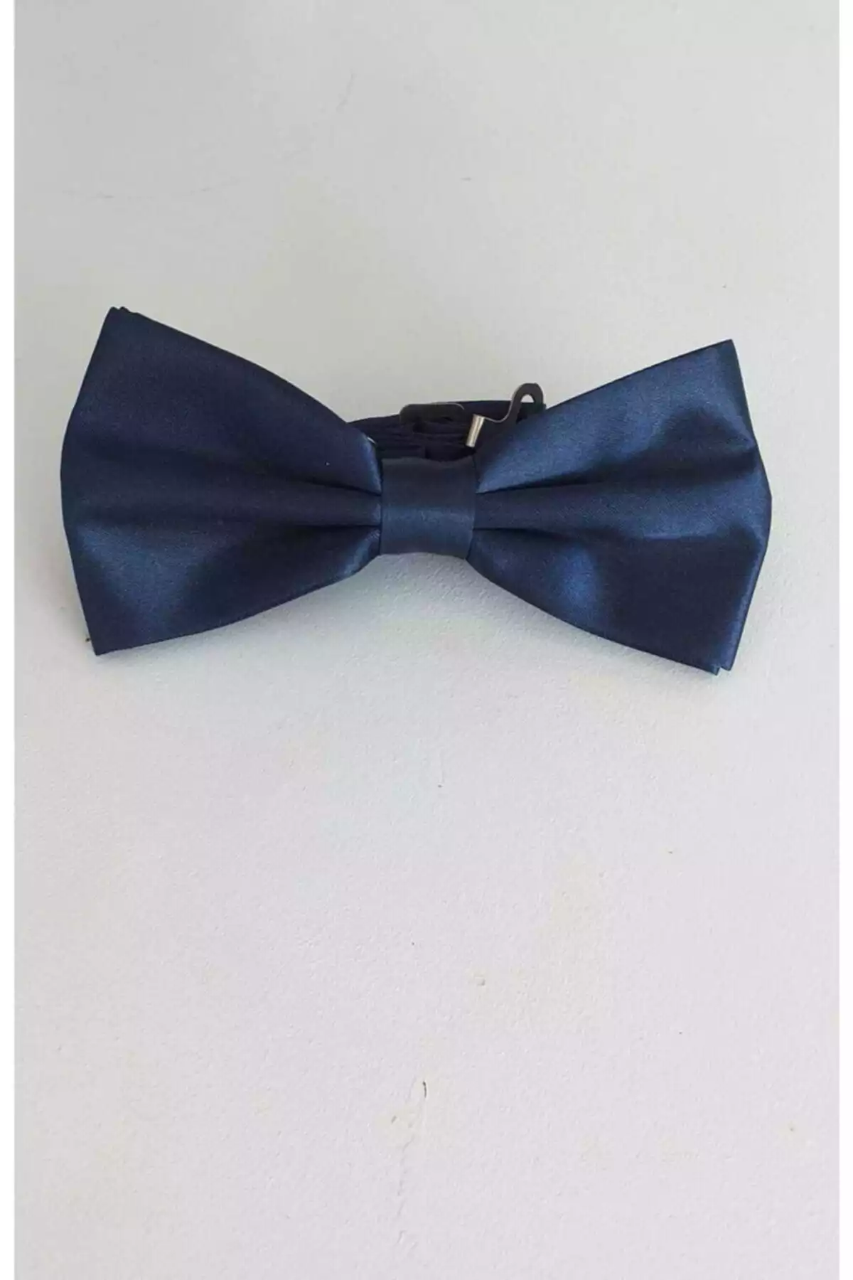 پاپیون ساتن سرمه ای برند Moda Nur Kids کد 1755620530