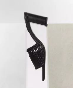 صندل بافتنی پاشنه بلند نواری برند H&M کد 1754176870