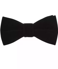 پاپیون مخملی مشکی برند Gutiero کد 1755361933