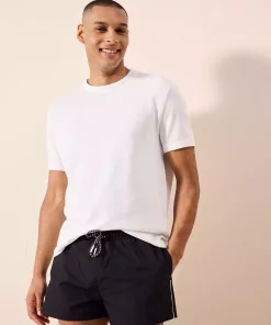 شلوارک ساحلی خط مشکی مردانه برند Penti کد 1754181729