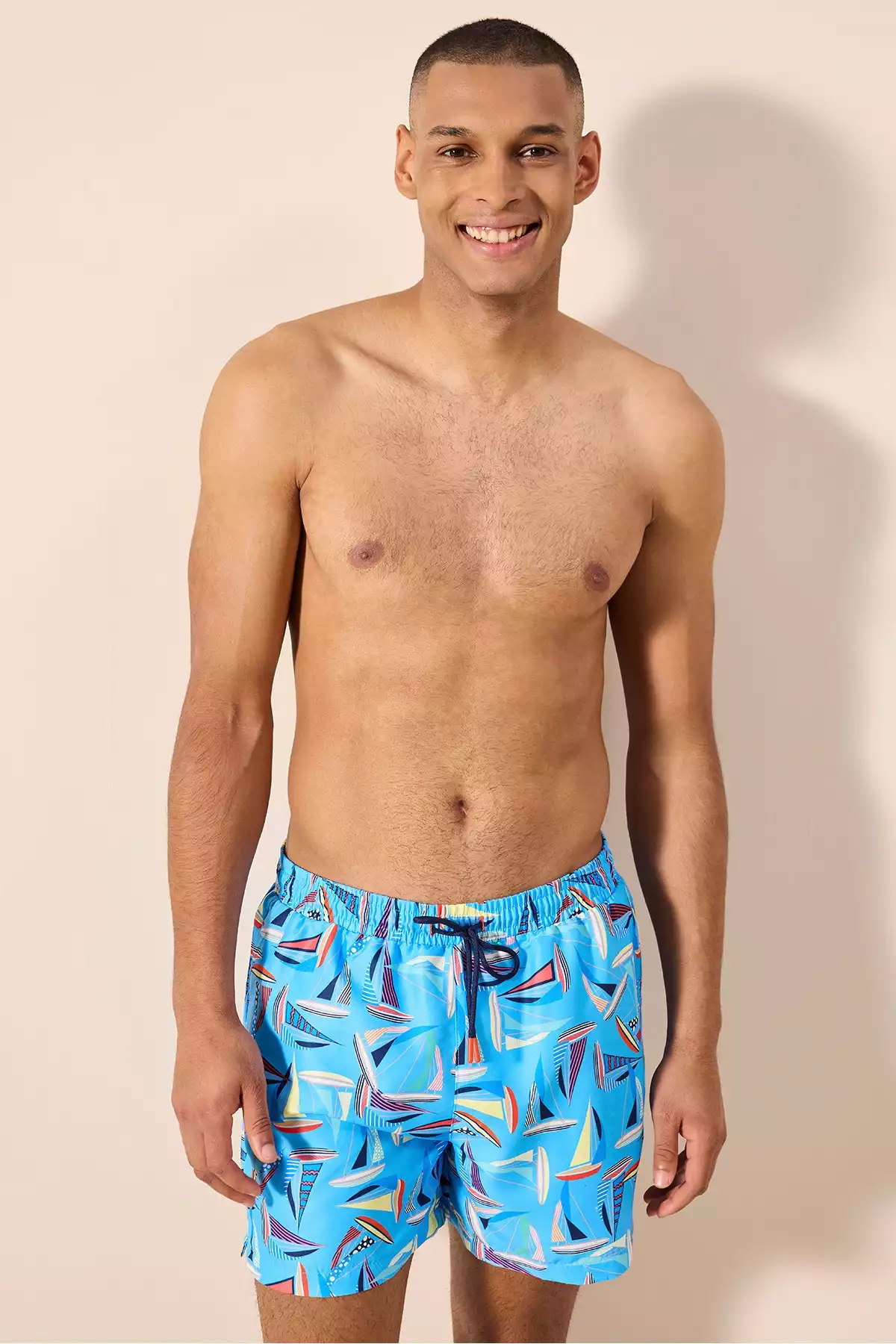 شلوارک ساحلی چند رنگ مردانه برند Penti کد 1754215283