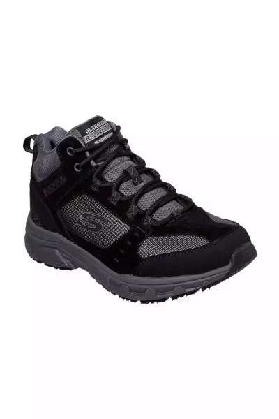 کفش اسپرت 51895bkcc مشکی مردانه پوست آهن دره- برند Skechers کد 1757196788